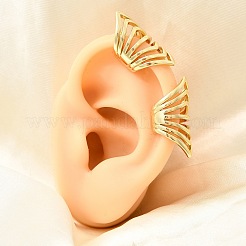 Brass Cuff Earrings&nbsp;EJEW-C186-14G