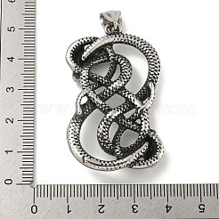 Retro 316 Surgical Stainless Steel Pendants&nbsp;STAS-Z073-97AS
