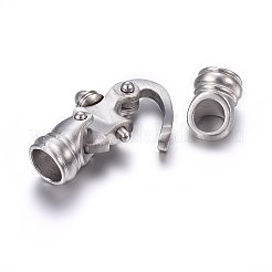 Tarnish Resistant 304 Stainless Steel Clasps&nbsp;STAS-E440-81P