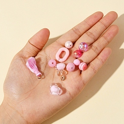 167Pcs Flower & Geometry Acrylic & Resin Beads&nbsp;DIY-YW0002-55