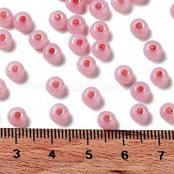 Imitation Jade 3/0 Glass Seed Beads&nbsp;SEED-Z001-A-A12