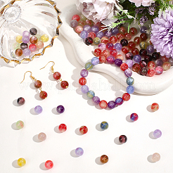 120Pcs Opaque UV Reactive Beads&nbsp;RESI-PA0001-35F
