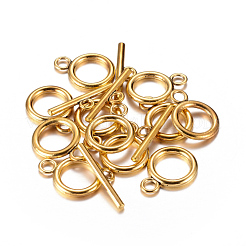 チベット風マンテル  アンティーク黄金  無鉛の  カドミウムフリーとニッケルフリー  リング：19x14mm  バー：2x22mm  穴：2.5mm&nbsp;GLF0273Y-NF
