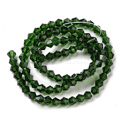 Transparent Glass Beads Strands&nbsp;GLAA-F029-4mm-25