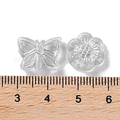 透明なアクリルビーズ  ライン入り  混合図形  透明  7.5~22.5x7.5~21x5.5~13mm  穴：1.2~5.5mm&nbsp;LS-X1-MACR-L005-05N