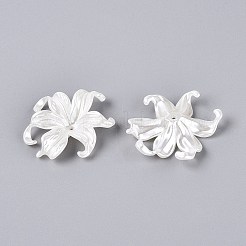 ABS Plastic Imitation Pearl Bead Caps&nbsp;KY-Q004-05A