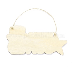 Independence Day Density Board Wooden Wall Ornament Doorplate Pendants&nbsp;HJEW-C004-10