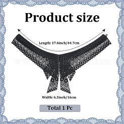 Polyester Women's False Collar&nbsp;DIY-WH20048-074C