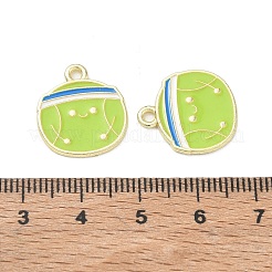 Tennis Alloy Enamel Pendants&nbsp;AL-CBA292F-02I-G