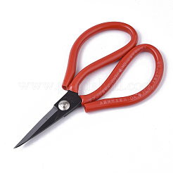 45＃スチールはさみ  はさみ  プラスチック製のハンドル付き  レッド  192x103x11mm&nbsp;TOOL-S012-06C