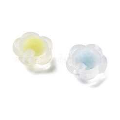 Frosted Transparent Acrylic Beads&nbsp;OACR-A032-16