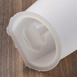 3D DIY シリコンキャンドル型  香り付きキャンドル型  コラム  61x56x104mm  内径：44x49mm&nbsp;DIY-K073-28B