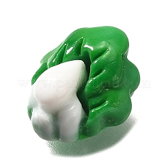 樹脂カボション  模造野菜  キャベツ  13.5x12x6mm&nbsp;LS-RESI-D275-01G