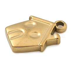 304 Stainless Steel Charms&nbsp;STAS-M084-01D-G