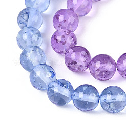 Luminous Handmade Lampwork Beads Strands&nbsp;LAMP-N036-12A-01