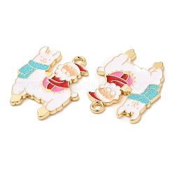 Christmas Alloy Enamel Pendants&nbsp;ENAM-K069-21E-G