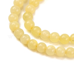 Natural Lemon Jade Bead Strands&nbsp;X-G-A130-2mm-M02