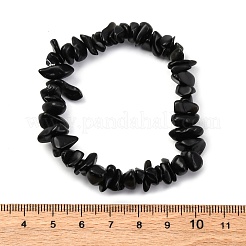 Chip Gemstone Stretch Beaded Bracelets for Kids&nbsp;BJEW-JB06305