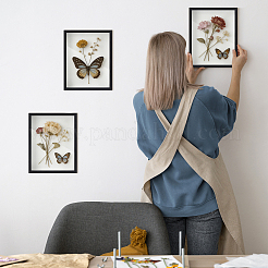 MDF Composite Wood Photo Frame Stand for Dried Flower&nbsp;LS-DJEW-WH0028-057A