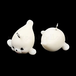 Marine Series Opaque Resin Pendants&nbsp;RESI-XCP0002-42C