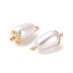 ABS Plastic Imitation Pearl Pendants&nbsp;KK-M266-34G