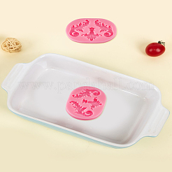 2Pcs Retro Embossed Corner Fondant Molds&nbsp;DIY-LP0003-69