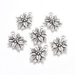 Tibetan Style Alloy Pendants&nbsp;X-TIBEP-GC120-AS-RS