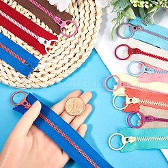 20Pcs 10 Colors #3 Polyester Zippers for Garment Accessories&nbsp;FIND-GF0006-28