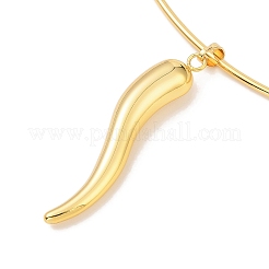 Pepper Brass Necklace&nbsp;BJEW-Q350-06G