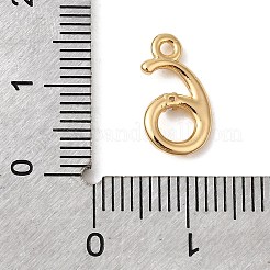 真鍮製マイクロパヴェキュービックジルコニアチャーム  ニッケルフリー  数  18KGP本金メッキ  14x7.5x2mm  穴：1.4mm&nbsp;KK-P340-24G-06