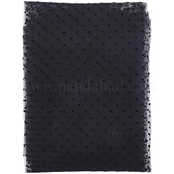 Polyester Polka Dot Mesh Fabric&nbsp;DIY-WH20081-046A