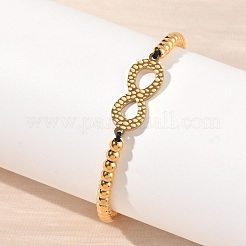 304 Stainless Steel Infinity Link Bracelets&nbsp;BJEW-F534-01G