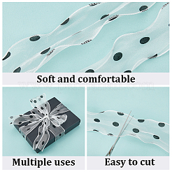 25M Polyester Organza Ribbons&nbsp;SRIB-CY0001-36C