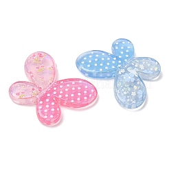 Printed Transparent Acrylic Beads&nbsp;AC-CBAC57E-04