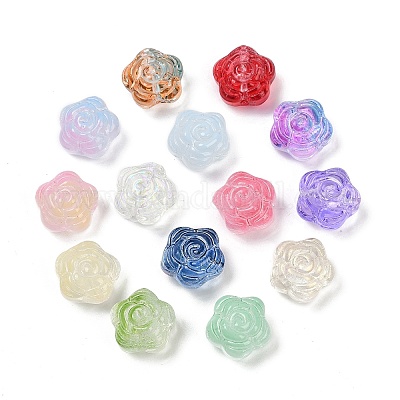Transparent Glass Beads&nbsp;DGLA-E004-04A-1