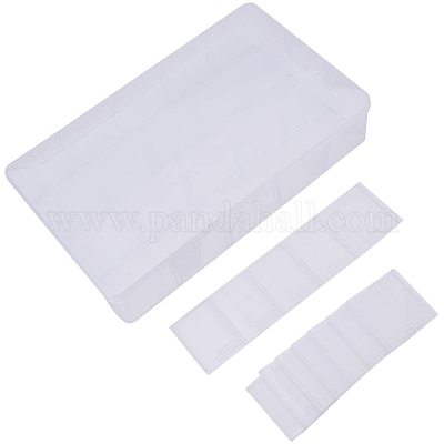 Rectangle Plastic Bead Storage Containers&nbsp;CON-PH0002-05-1
