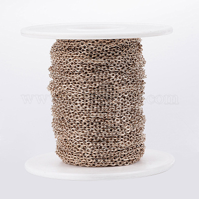 Ion Plating(IP) 304 Stainless Steel Cable Chains&nbsp;CHS-H009-26RG-1