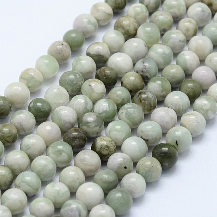 Natural Peace Jade Beads Strands&nbsp;G-I206-20-6mm-1