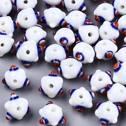 Handmade Bumpy Lampwork Beads&nbsp;LAMP-S194-003-A04-1