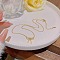 Stainless Steel Cable Chain Necklaces, Rhinestone Pendant Necklaces, Bowknot, 8.27~19.69 inch(21~50cm)