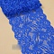 Lace Trim, Polyester Ribbon for Jewelry Making, Blue, 5-7/8 inch(150mm)