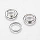 Brass Eyelets Ring&nbsp;KK-WH0004-05P-10mm-1