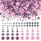 Half Round ABS Plastic Cabochons&nbsp;FIND-TAC0038-08D-2