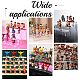 3-Tier Wood & Acrylic Minifigures Display Risers&nbsp;ODIS-WH0043-17B-6