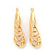 Brass Pendants&nbsp;KK-P255-01G-1