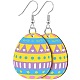 Printed Easter Acrylic Dangle Earrings&nbsp;FS-WG616F7-09-1