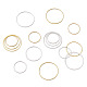 Brass Linking Rings&nbsp;KK-YS0001-03-6