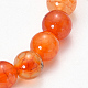 Natural Dragon Veins Agate Beaded Stretch Bracelets&nbsp;BJEW-Q692-02I-2