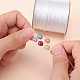 ポリエステルワックスコード  ビードコード  ホワイト  0.5mm  約169.51~174.98ヤード（155~160m）/ロール&nbsp;YC-0.5mm-102-5