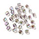 Electroplate Column Glass Beads&nbsp;EGLA-A043-02-HR01-1